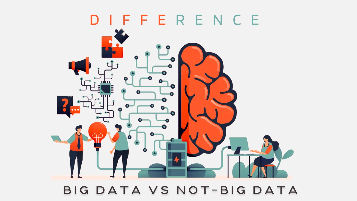 Difference between Big Data vs Not-Big Data