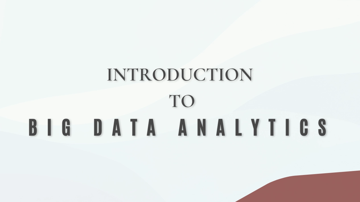 How to study Introduction to Big Data Analytics in Data Analytics Courses In Chennai